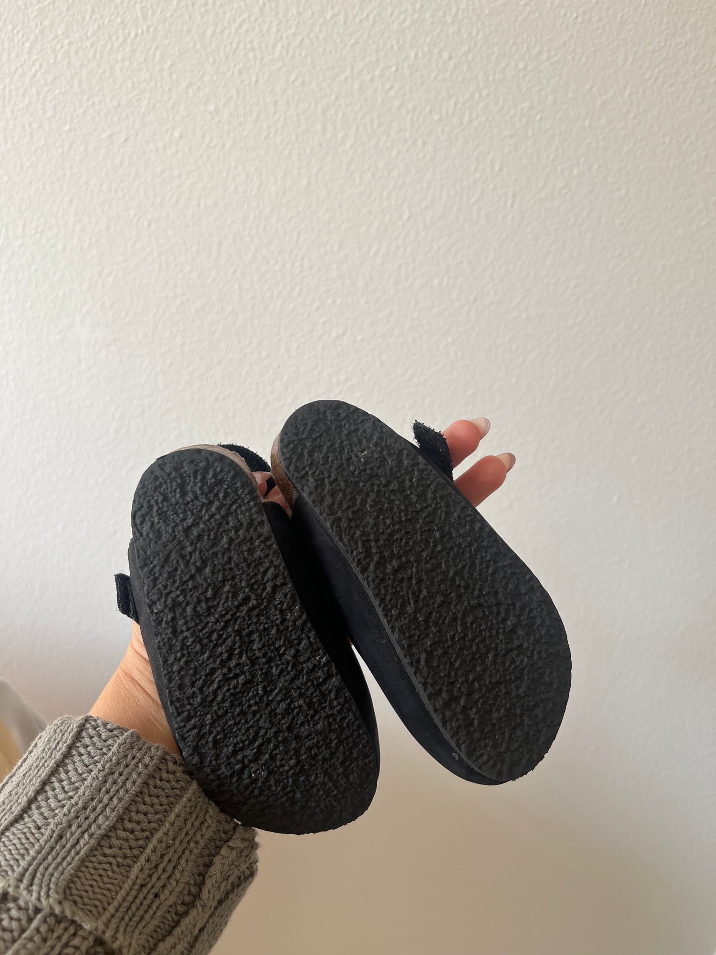 Zara leather clogs (size 7)