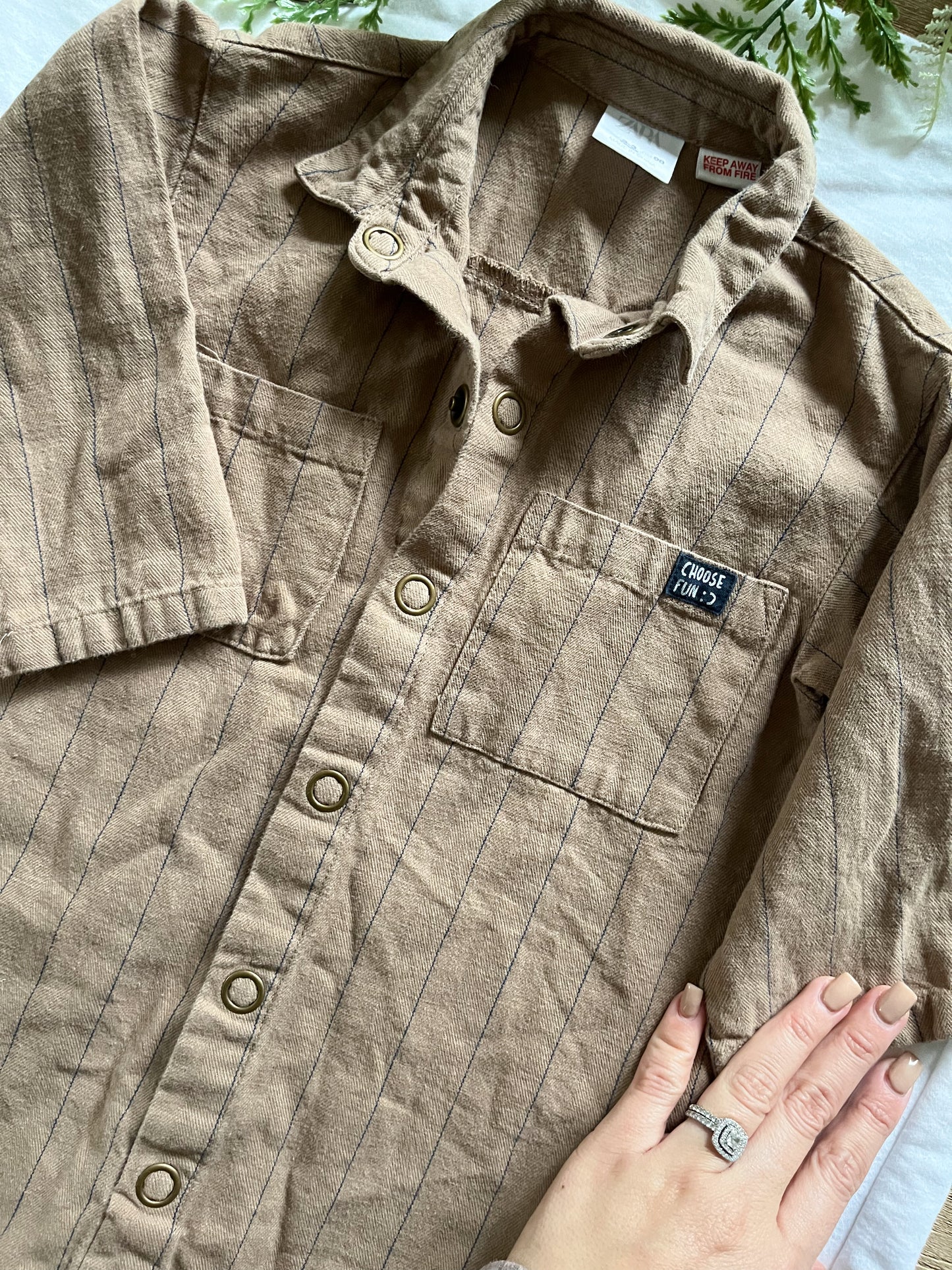 Zara utility jumpsuit ( 2/3T)