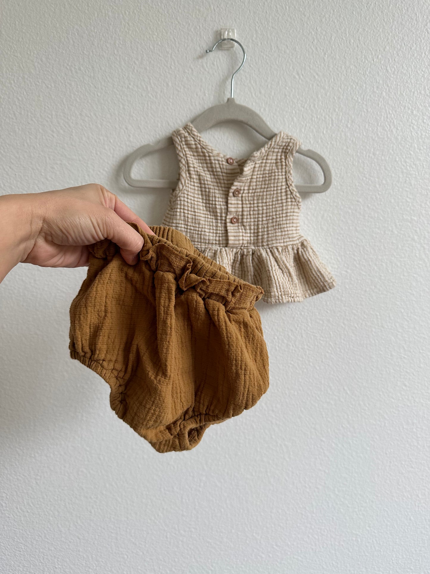 Quincy Mae striped set (6/12)