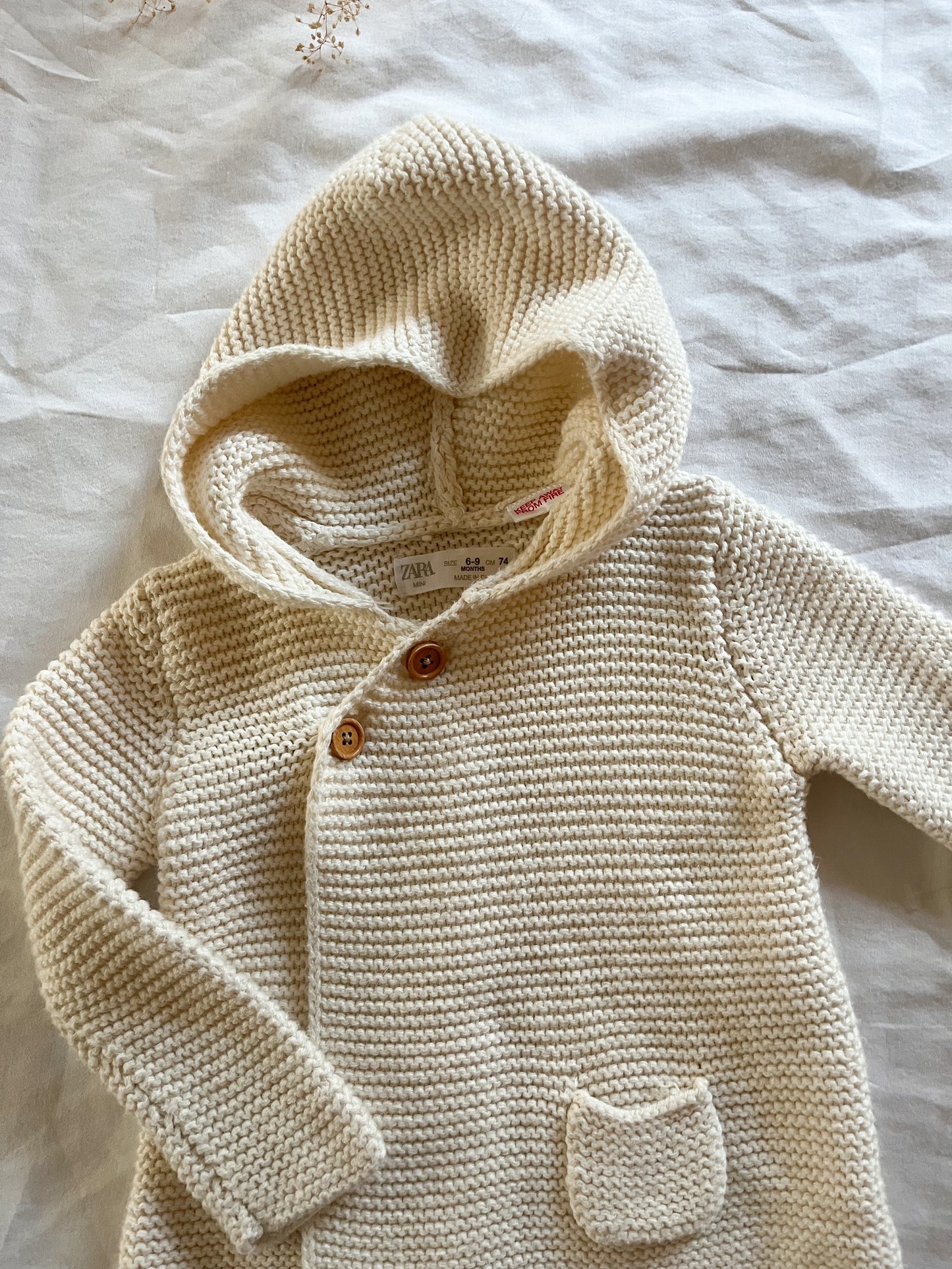 Zara knit cardi (6/9)
