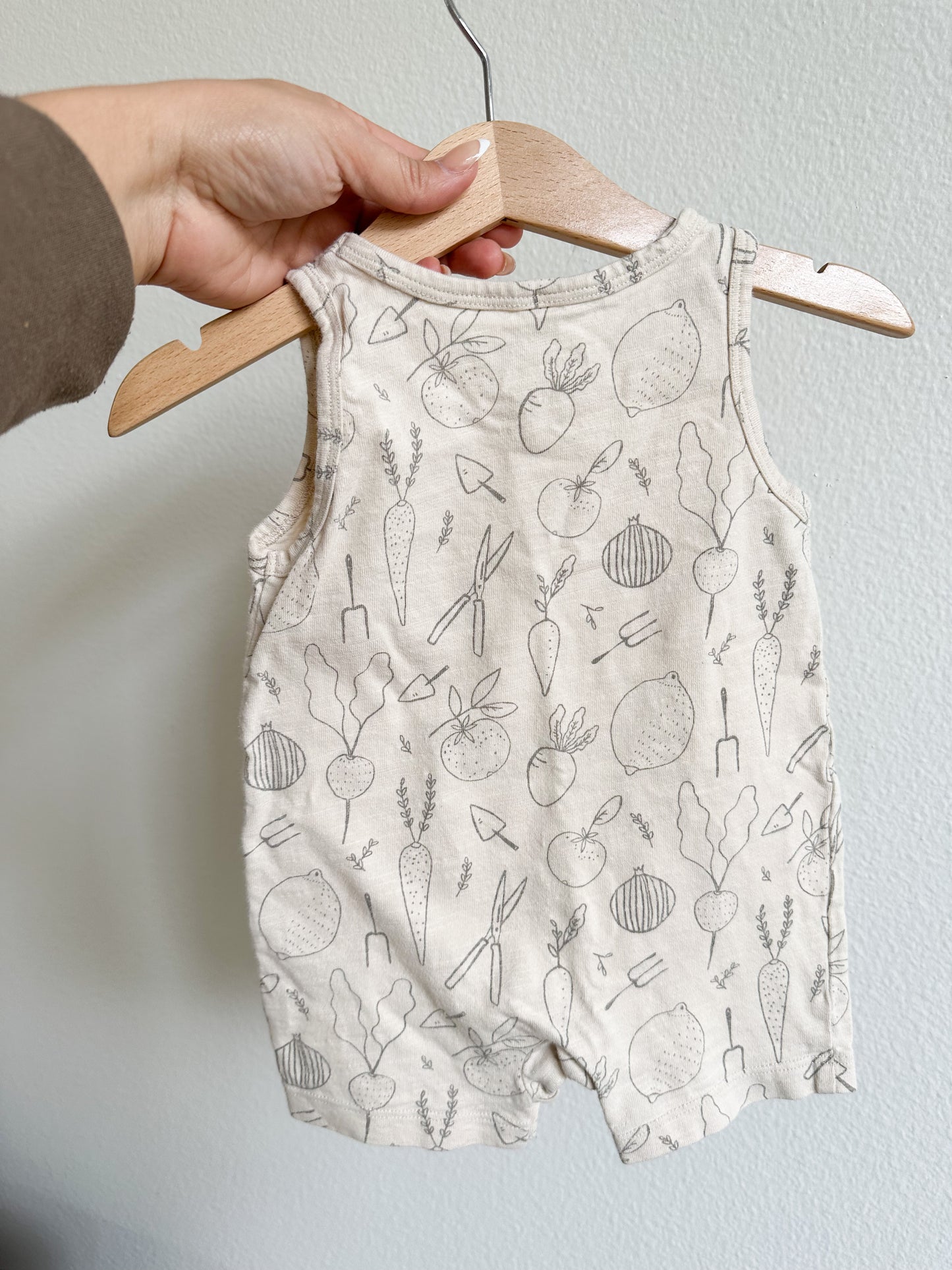 Rylee + Cru vegetable garden romper (3/6)