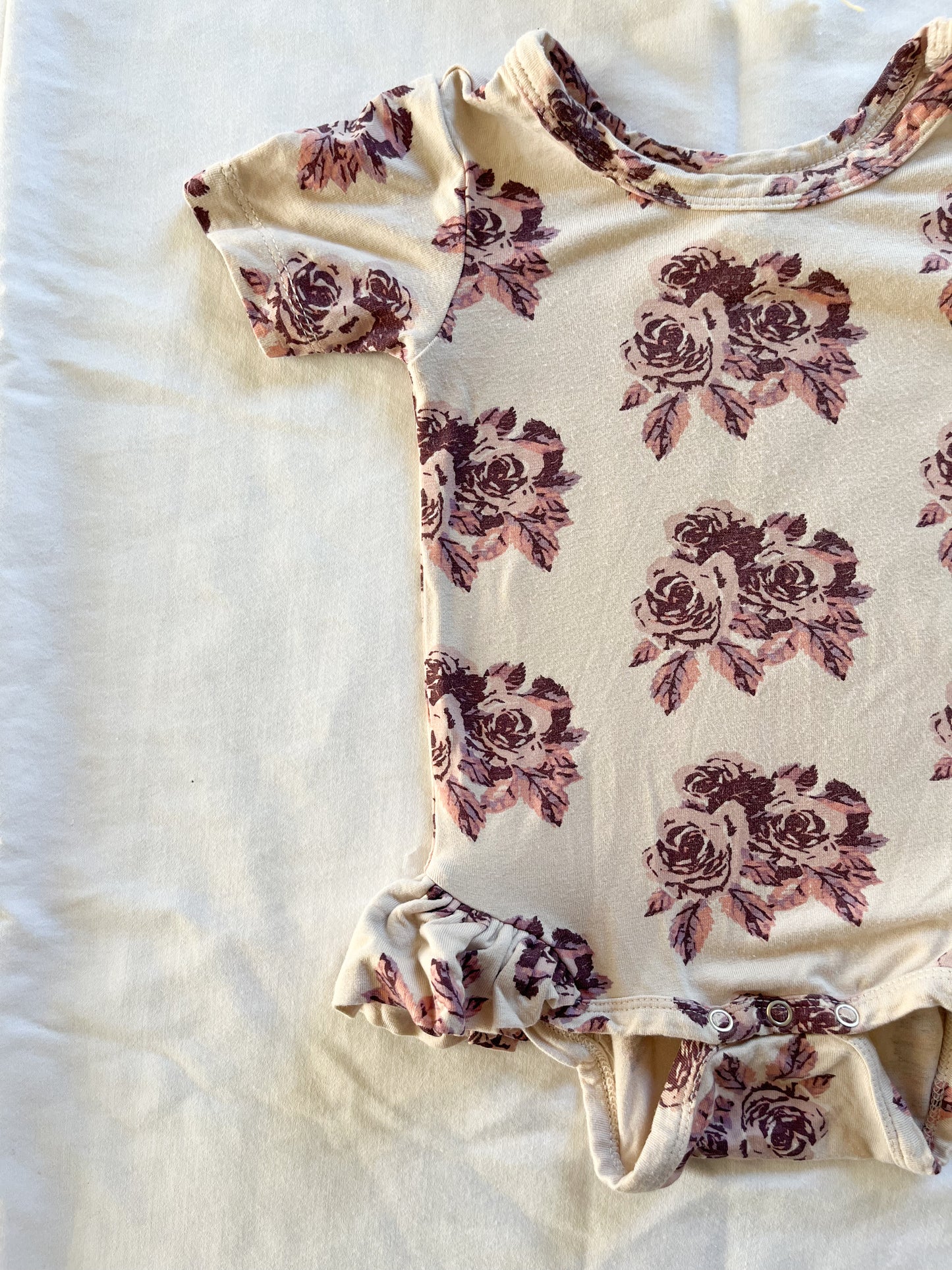 KQ ballerina floral romper
