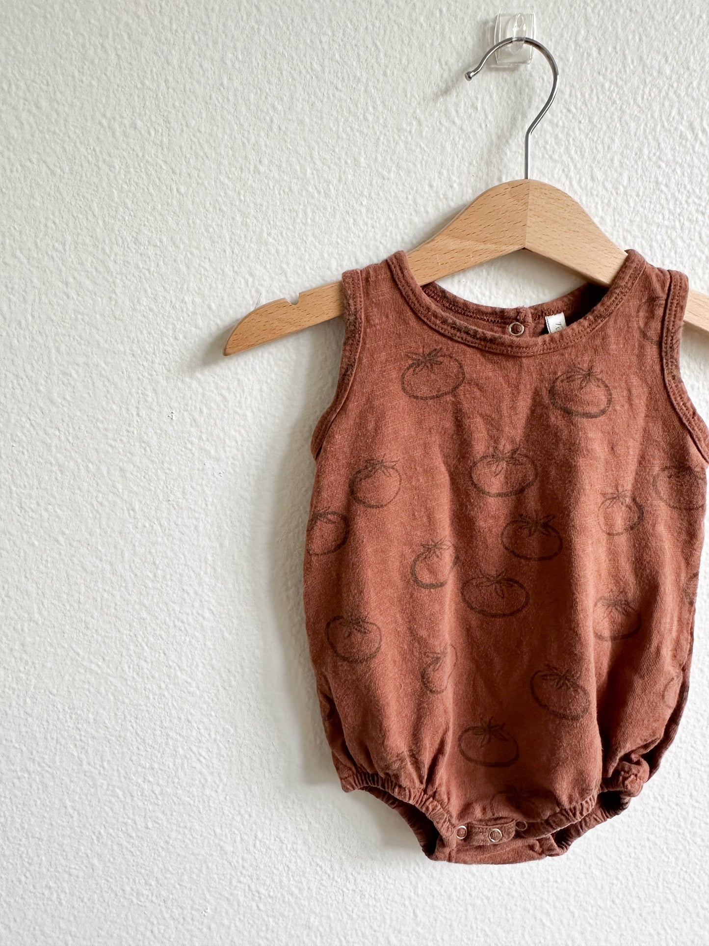 Rylee + Cru tomato romper (3/6)
