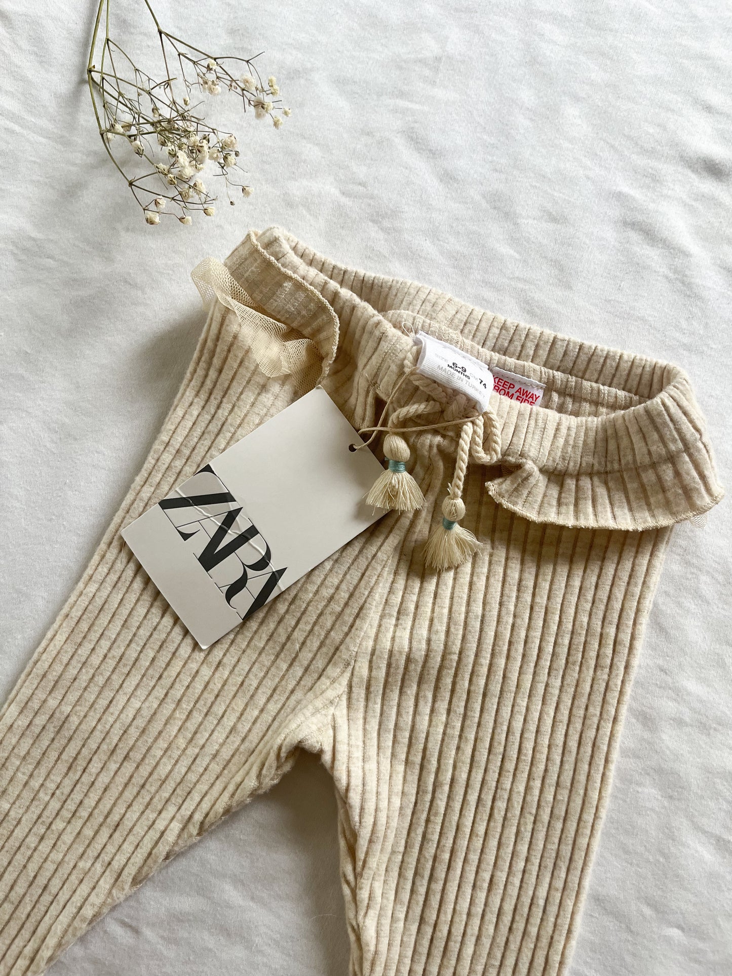 Zara ribbed leggings (6/9)