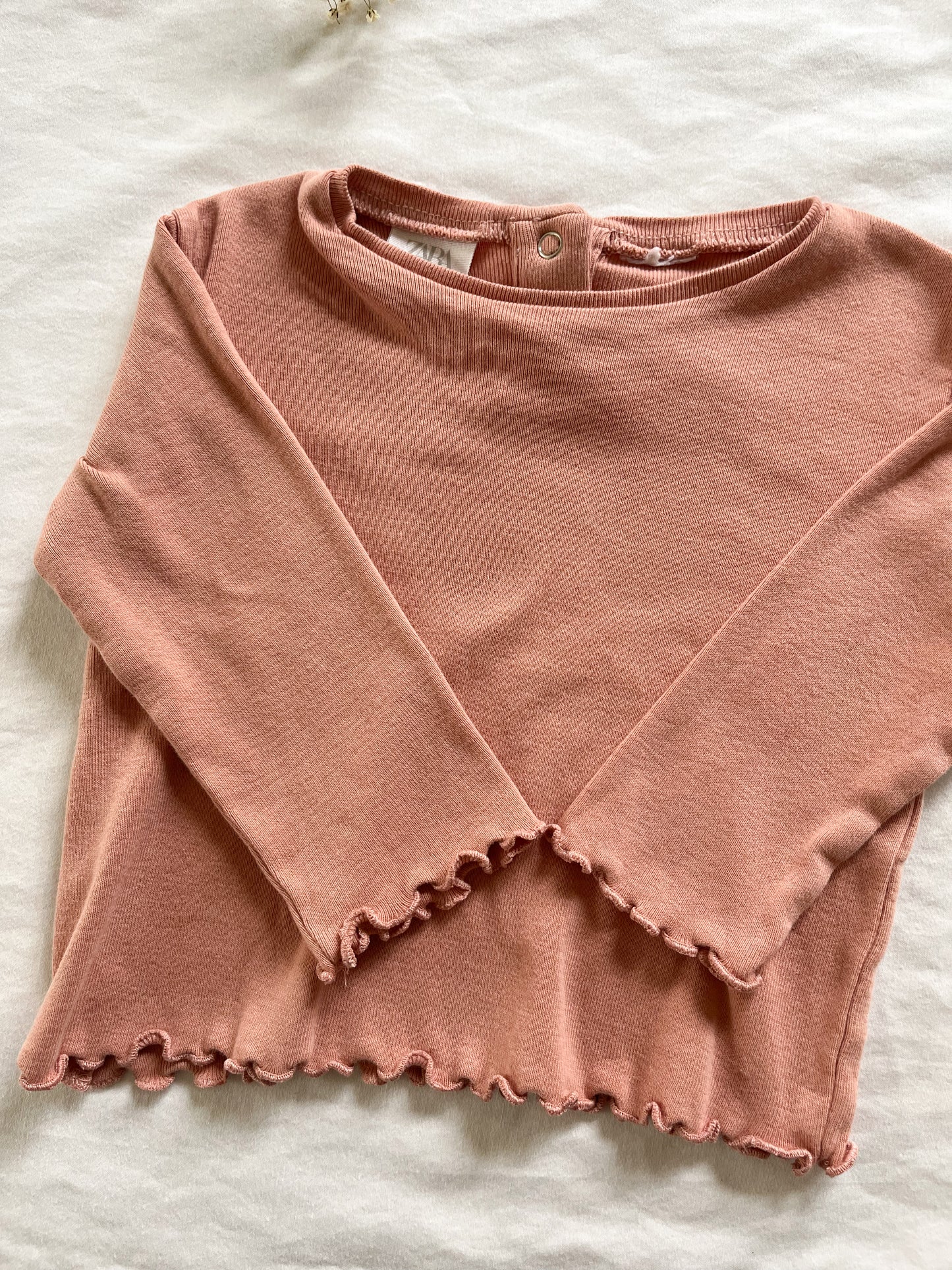 Zara blush top (9/12)
