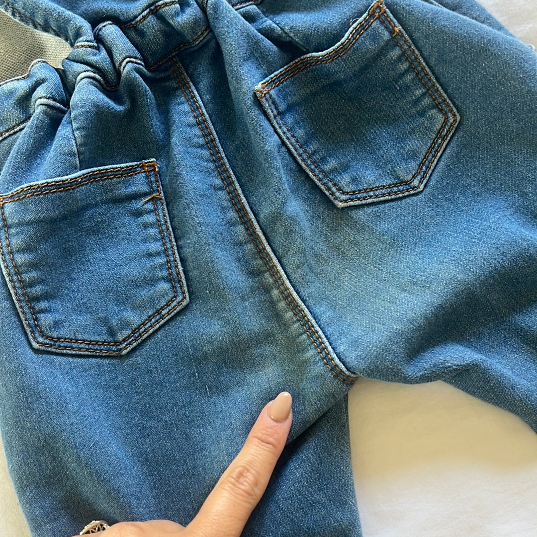 Zara denim overalls (18/24)
