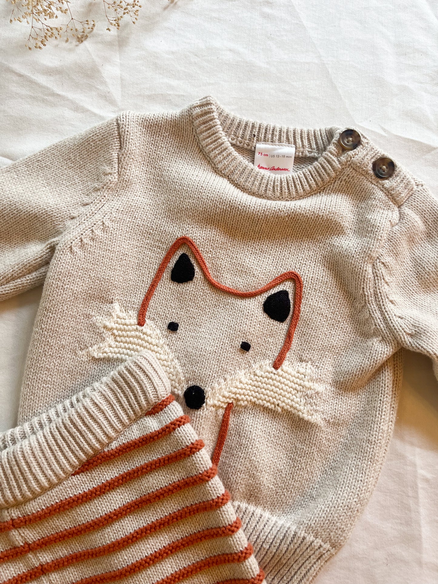 Hanna fox knitted set (12/18)