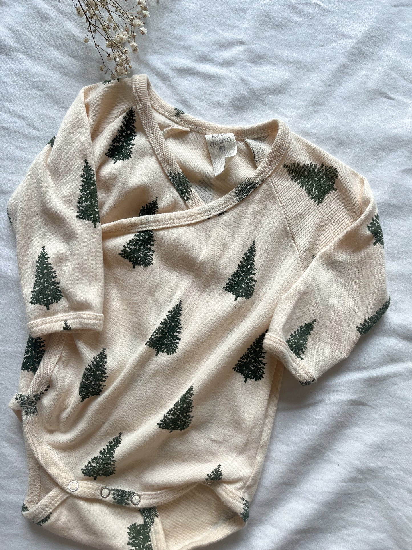 Kate Quinn Forest pine wrap bodysuit (3/6)