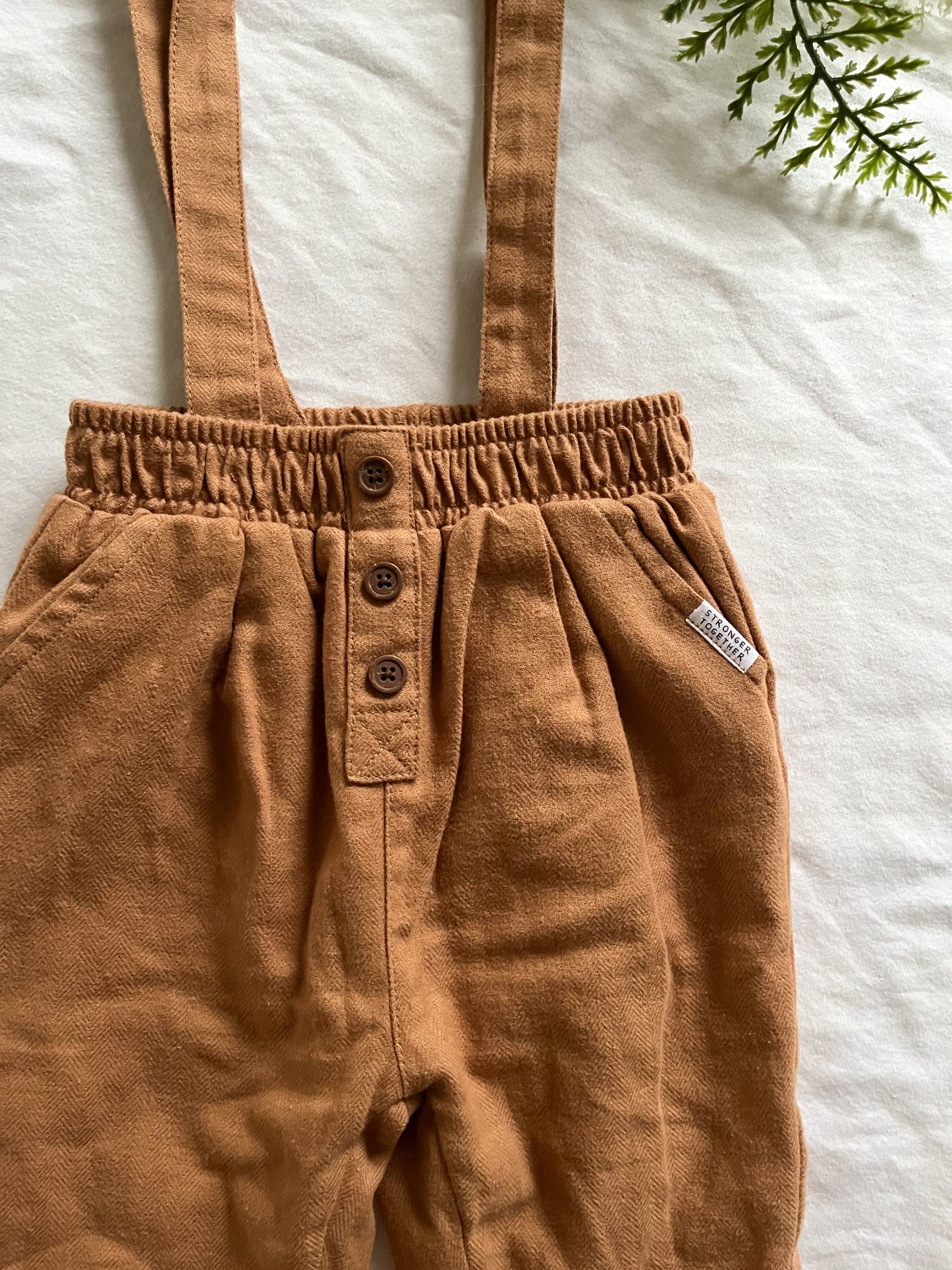 Kiabi suspender pants (18M)