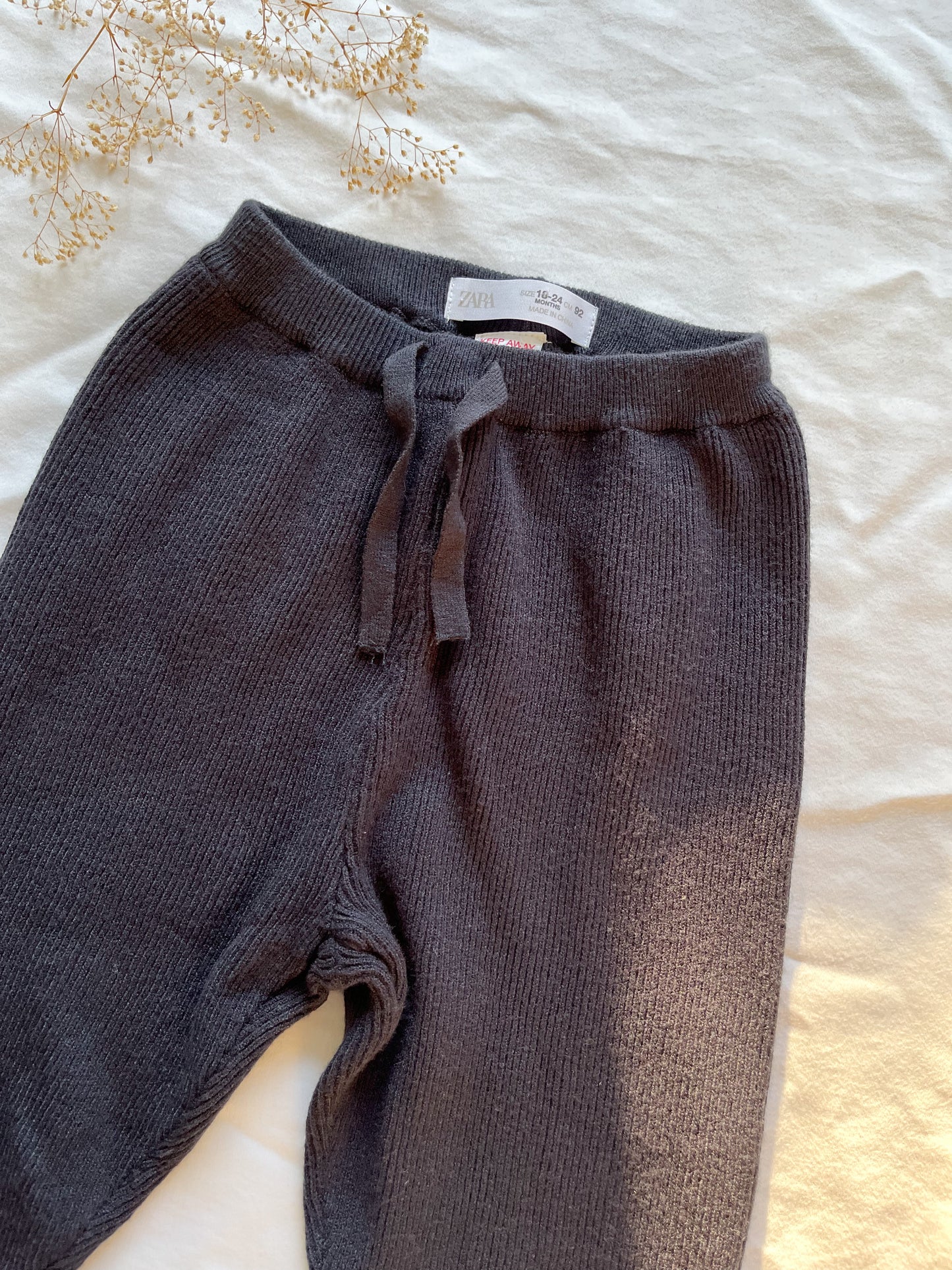 Zara ribbed jogging trousers (18/24)