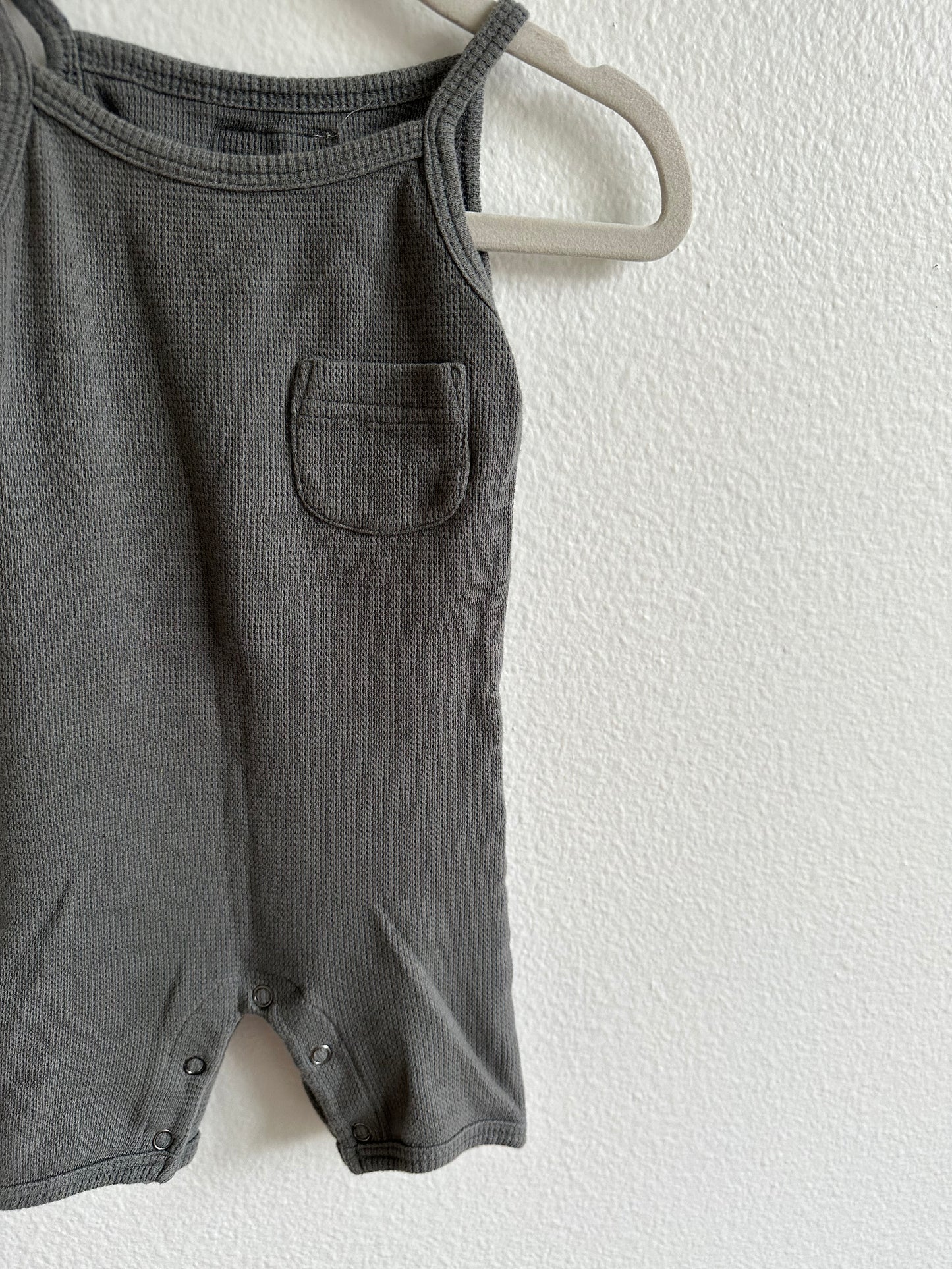 Loved baby waffle jumpsuit (6/9)