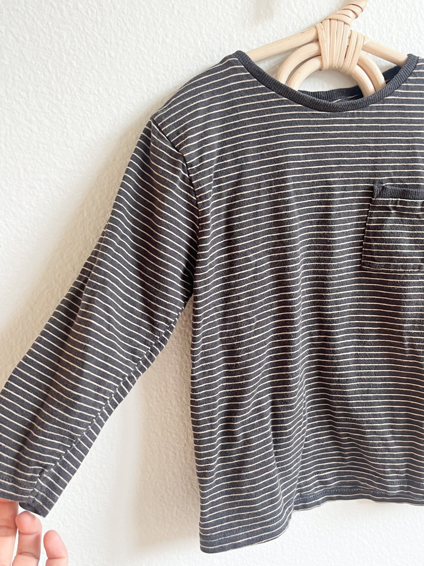 Zara striped long sleeve (3/4T)