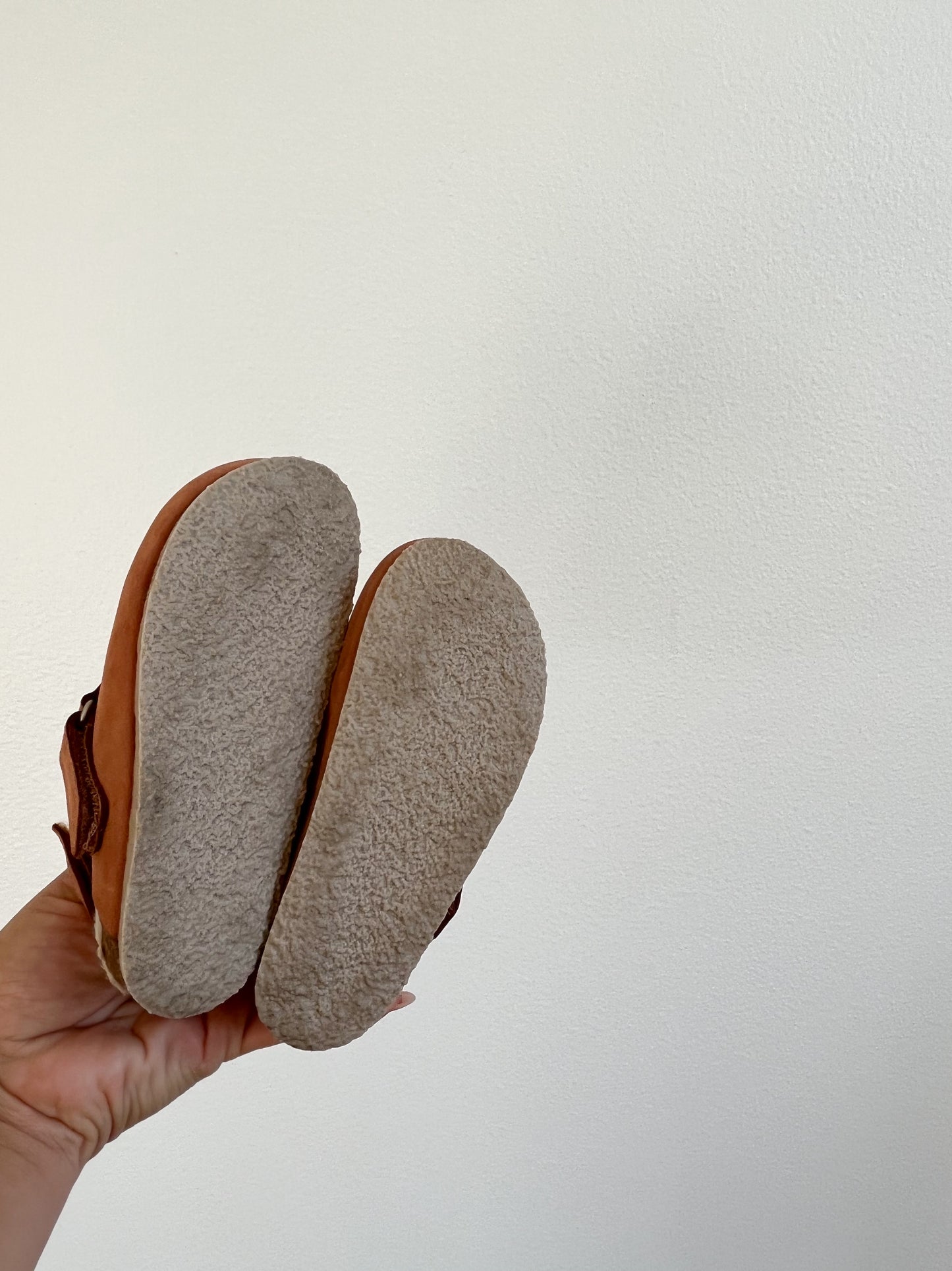 Zara leather clogs (25) 8.5