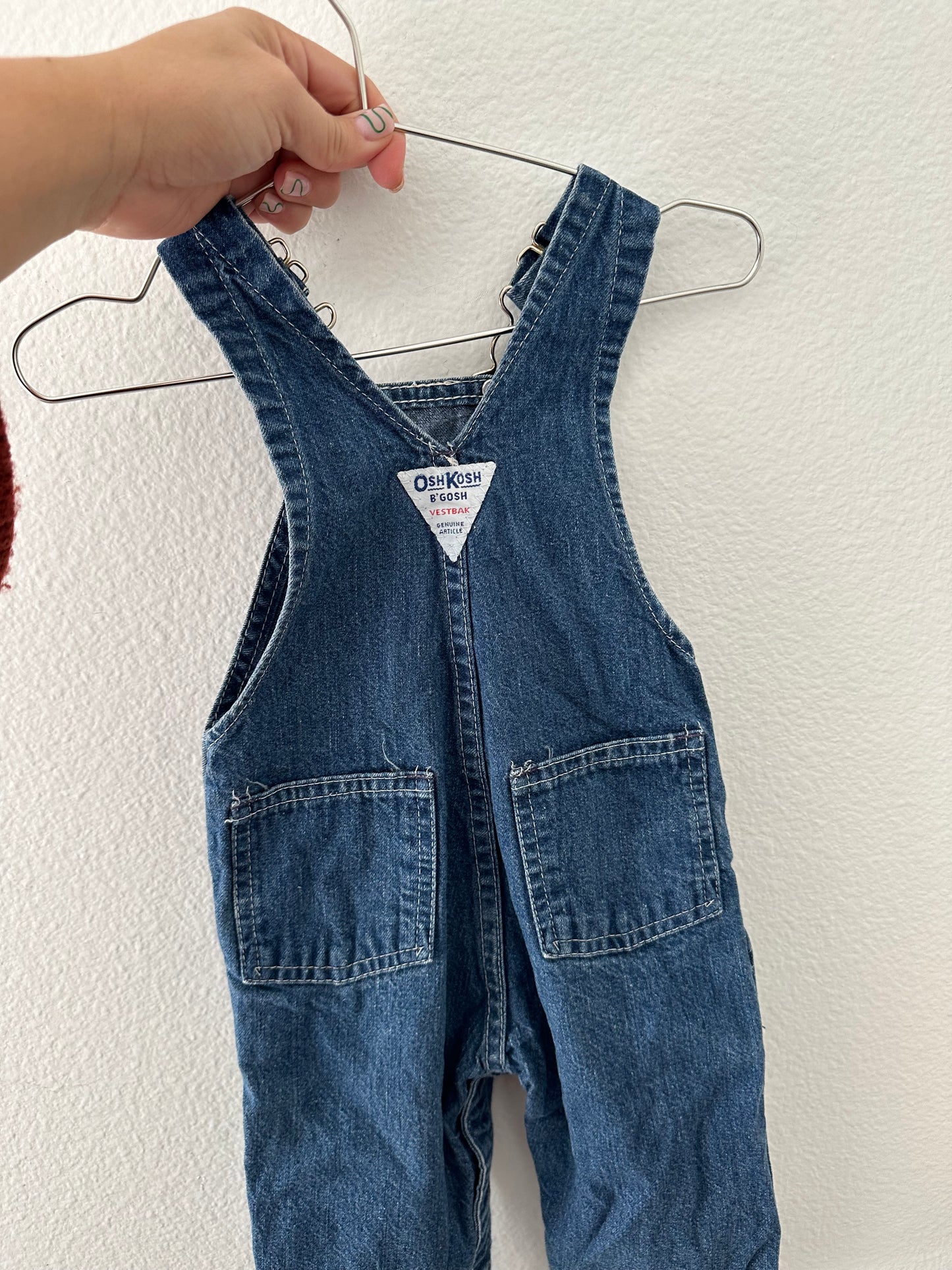 Vintage Oshkosh overalls || 12M