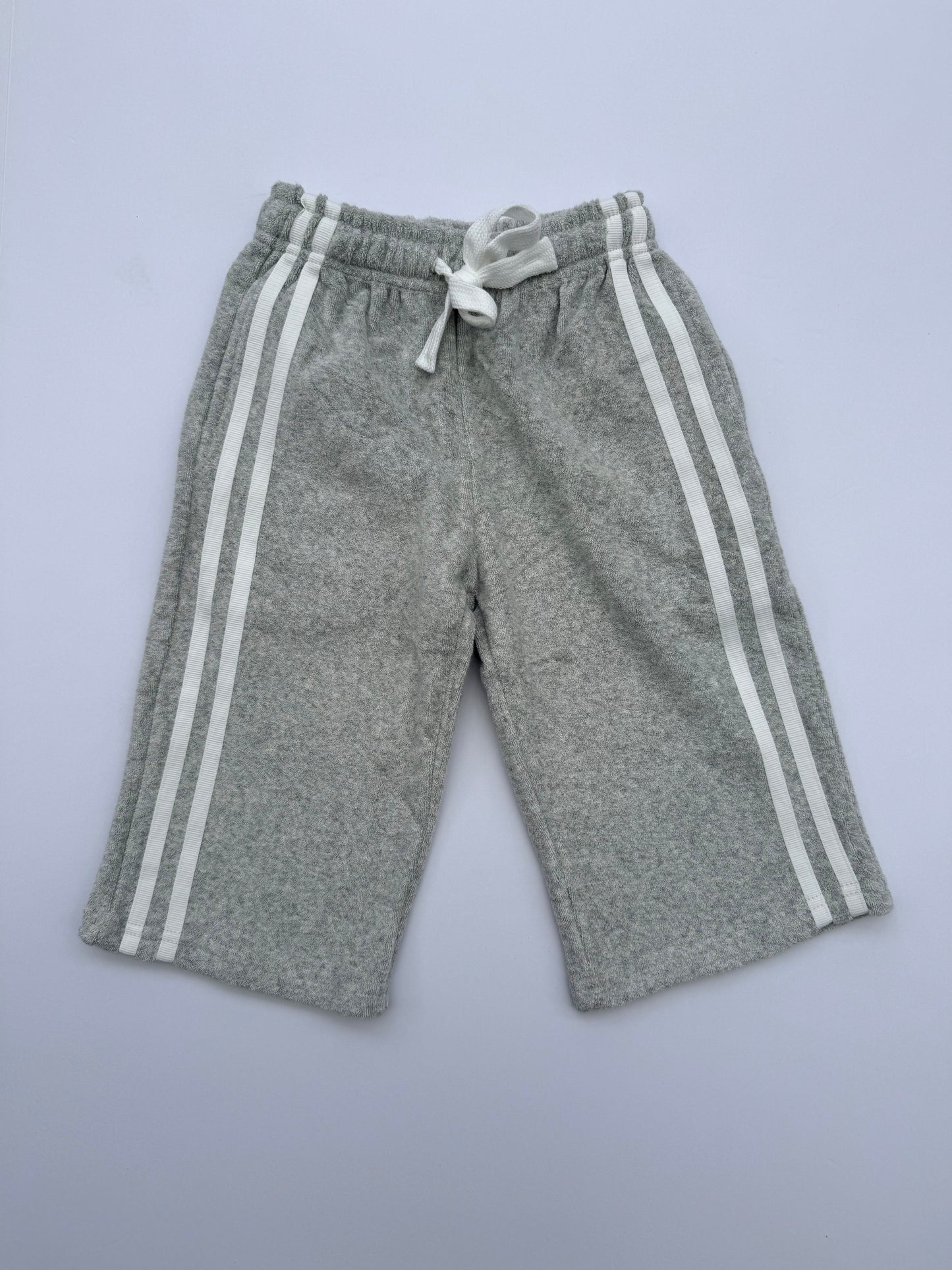 Fostered || terry gray side stripe || size 1