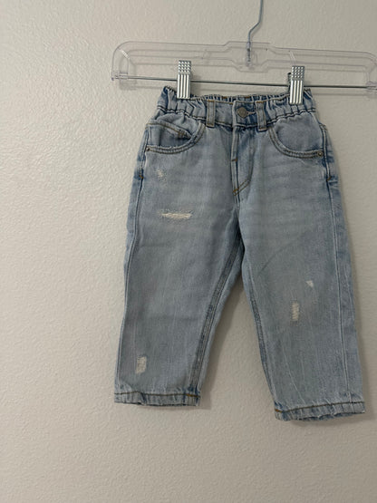 Zara distressed jeans (9/12)