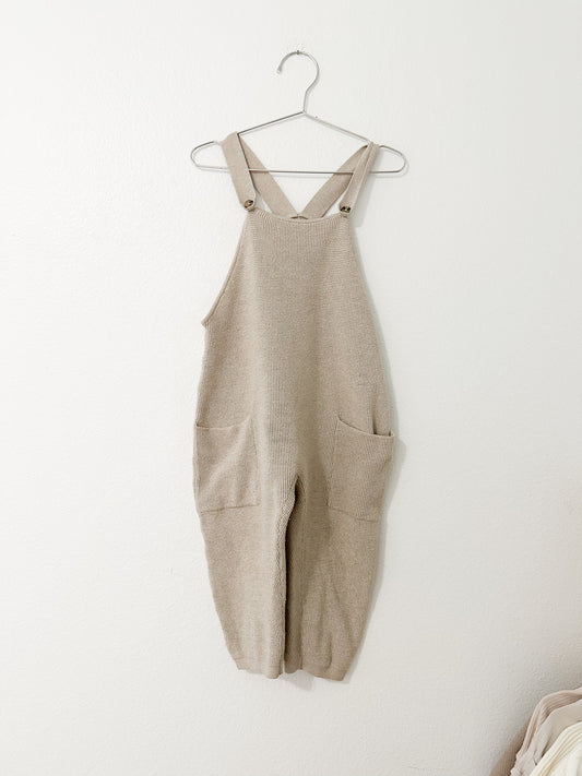 Zara waffle overalls (4/5)