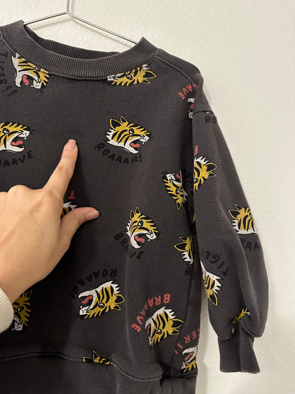 Zara tiger sweatshirt || 2T