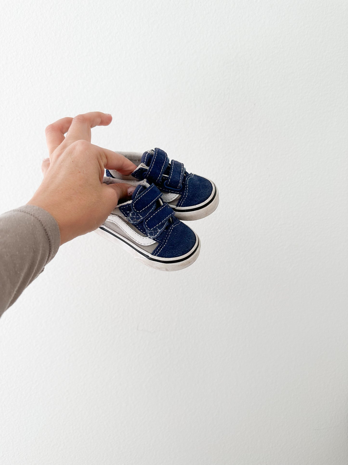 Vans Velcro shoes (size 4)