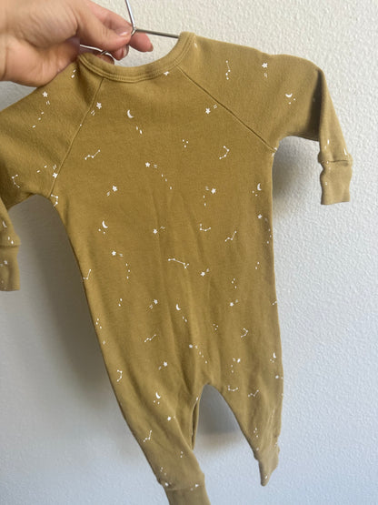 Rylee + Cru pajamas || Night sky yellow (3/6)