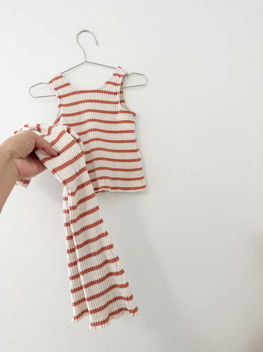 Zara striped set|| 4/5