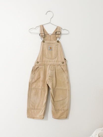 Vintage carthartt overalls || 4T