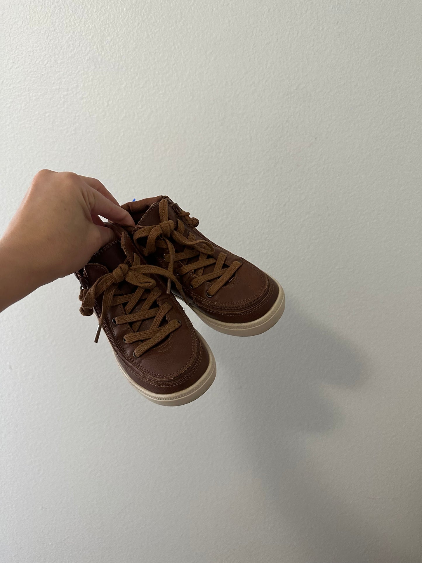 Billy leather sneaker high tops (size 12)