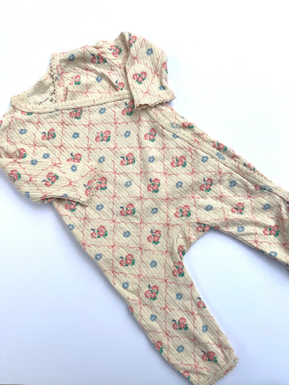 Konges Slojd Minnie one piece fleur decor || 0/1M