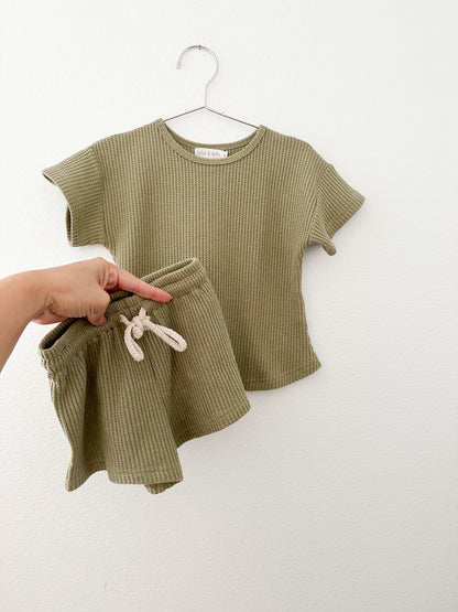 Rivi + Kin waffle set (4T)