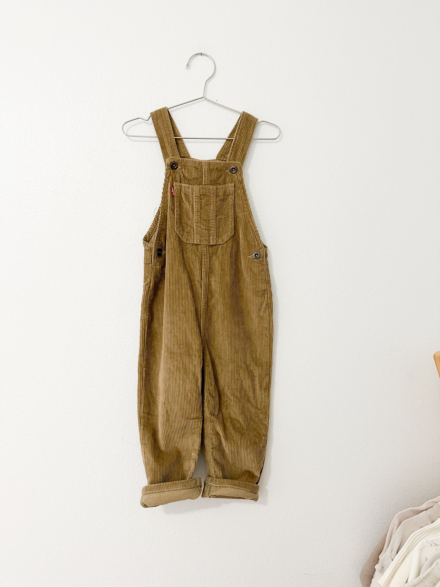 Levi’s corduroy overalls (4T)