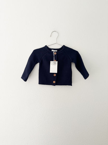 Jamie Kay simple cardigan || peacock (0/3)