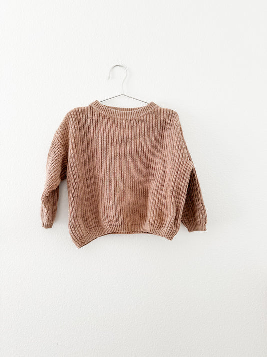100% cotton knit sweater (3t)