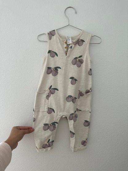 H&M plum romper (12M)
