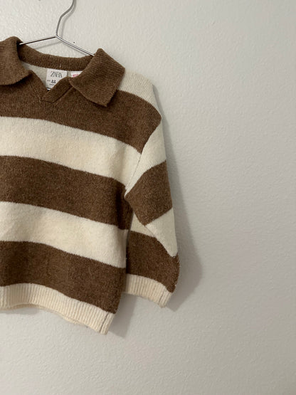 Zara knit collared sweater (2/3) mi