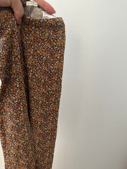 H&M floral leggings (2T)