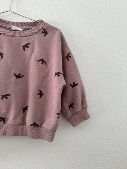 Zara birds sweatshirt (18/24)