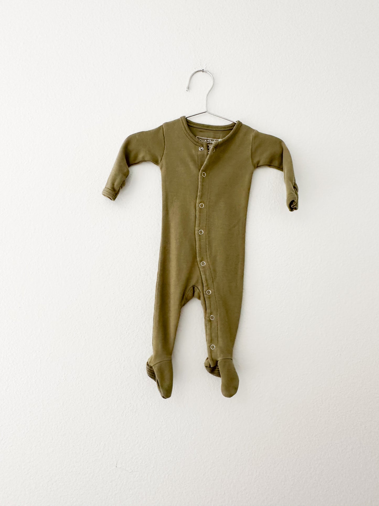 Loved baby sleeper (0/3) olive