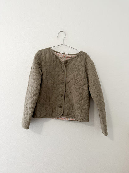H&M quilted coat (size 8)