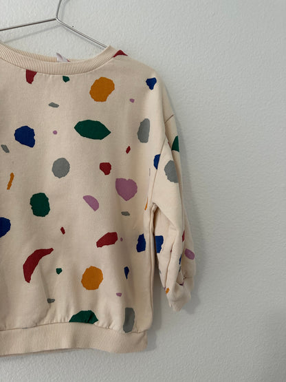 Zara multi colored jogging set || 3/4