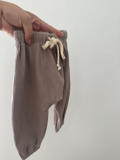 Eadaie ribbed baggy pants (3/6)