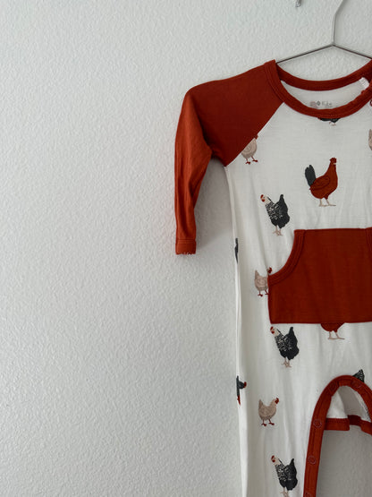 Kyte romper || chick (6/12)