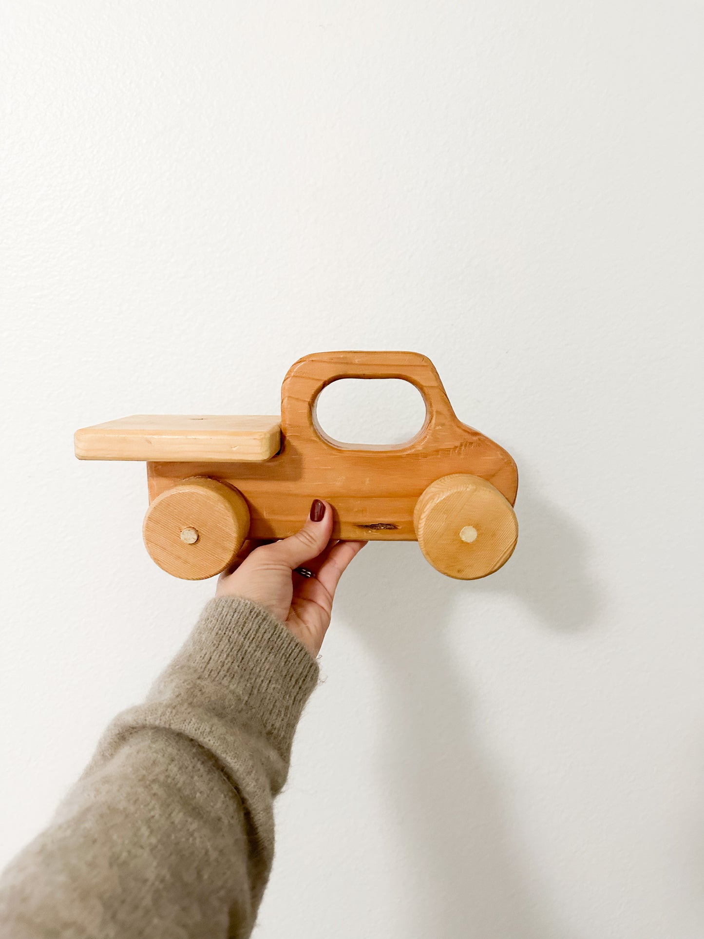 Large wooden car