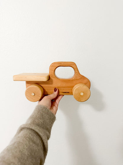 Large wooden car