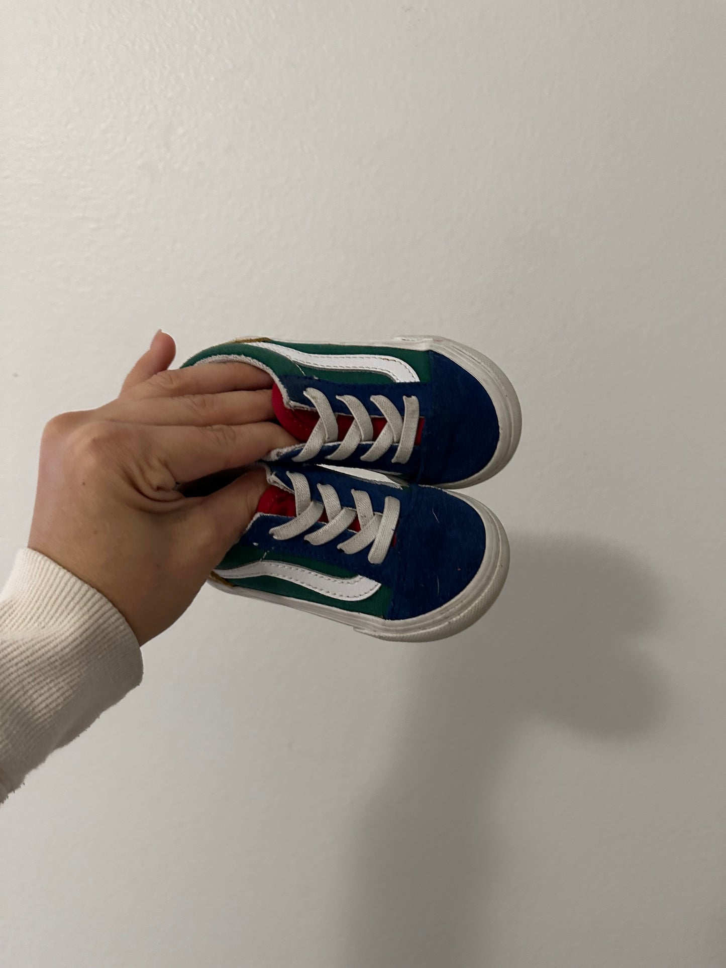 Vans old skool toddler elastic lace || 6C