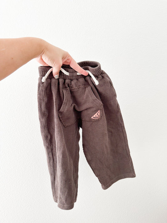 Zara ribbed wide leg pants || 2/3