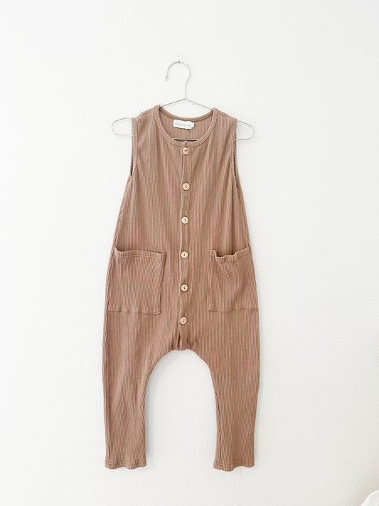 Beau Beau ribbed jumpsuit|| 3T