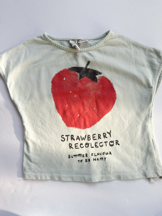 Zara strawberry colector tee|| 18/24