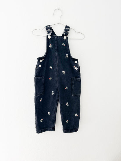 Zara floral overalls|| 12/18