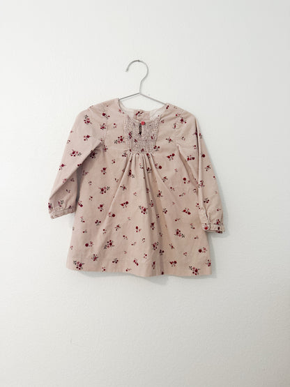 Zara light corduroy dress || 2/3T