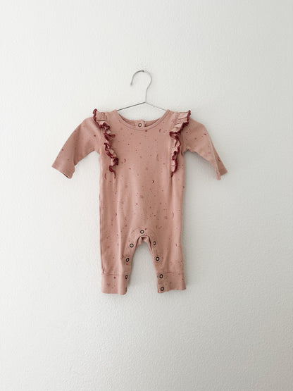 Pehr stardust ruffle romper (0/3)